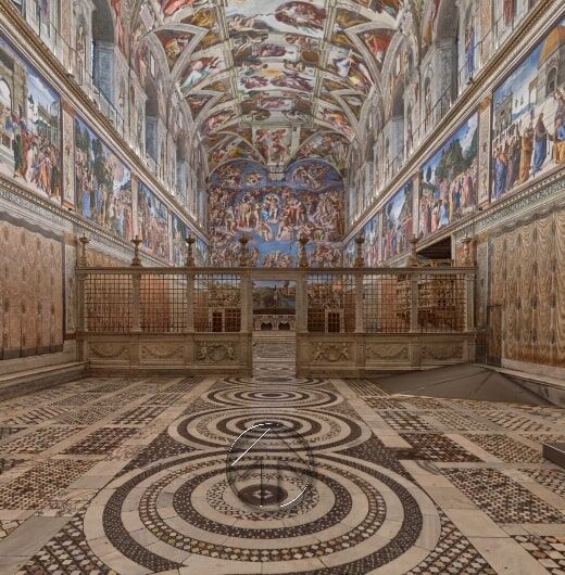 Vatican Virtual Tour Sistine Chapel Mobile Permissions