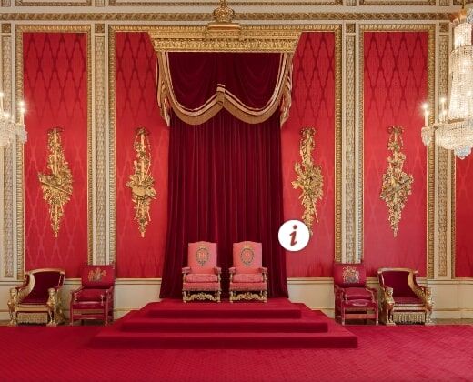 Buckingham Palace Throne Room Virtual Tour | Mobile Permissions