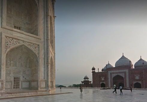 Taj Mahal Virtual Tour Google Arts and Culture Mobile Permissions